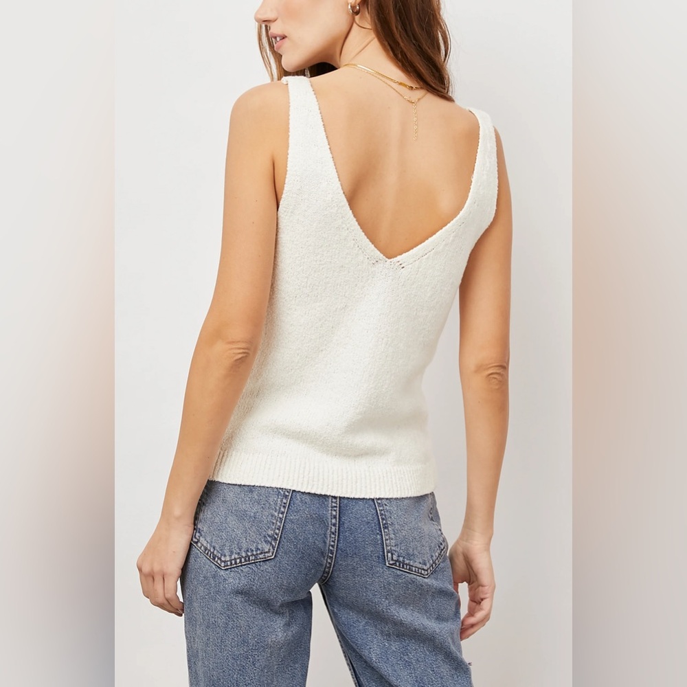 Rails Maise Knitted cotton blend Tank size M - Picture 2 of 9